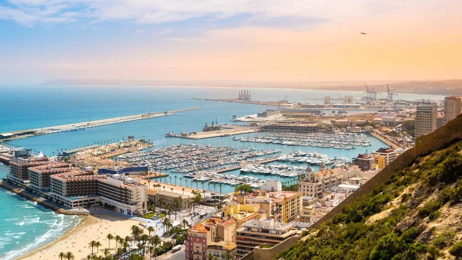 Alicante Colorful Center Bajo Exterior foto